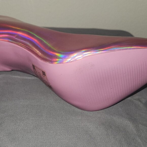 Aldo Pink Pillow Walk Pumps - Picture 4 of 6